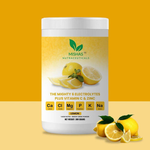 Misha Nutraceuticals Lemonade Electrolyte Drink Mix – Sugar-Free, Keto, Vegan, Non-GMO – 90 Servings for Hydration And Essential Electrolytes - Mishas Nutraceuticals